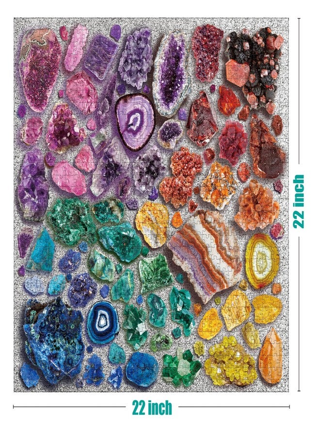 Antelope - 1000 Piece Puzzle for Adults, Chromatic Crystals - Jigsaw Puzzles 1000 Pieces, High Resolution, Matte Finish, No Dust - Image 3